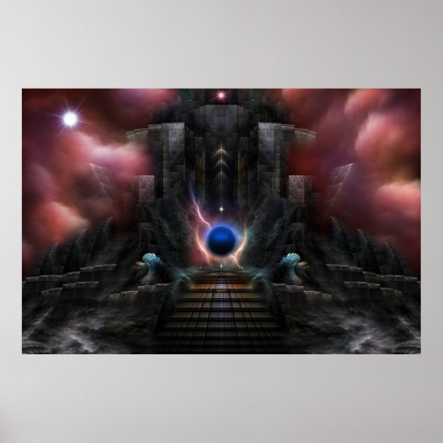 The Realm Of Osphilium Archival Wall Poster (Front)