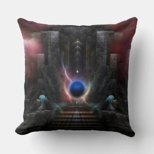 The Realm Of Osphilium Throw Pillow