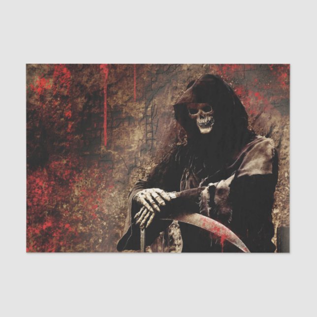 The Reaper - Art Tissue Paper for Decoupage (Front)