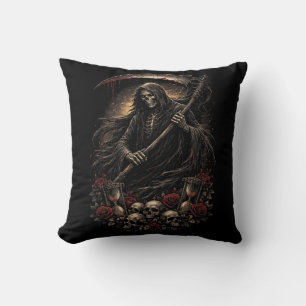 The Reaper’s Hourglass Cushion