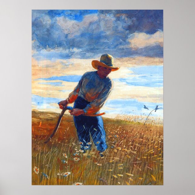 The Reaper Winslow Homer 1878   Poster (Front)