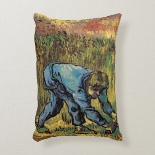 The Reaper with Sickle by Vincent van Gogh Decorative Cushion