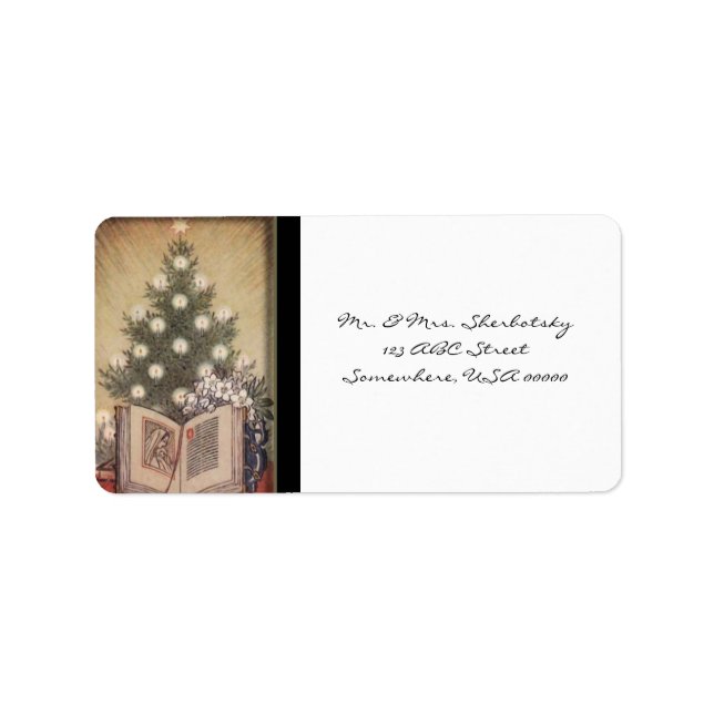 The Reason For The Season Label (Front)