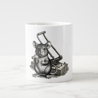 THE REBELLIOUS RODENT LARGE COFFEE MUG