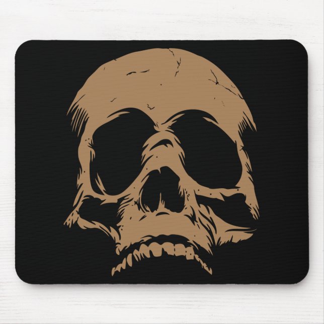 The Rebirth Skull Head Art Remix Cool Mousepads (Front)