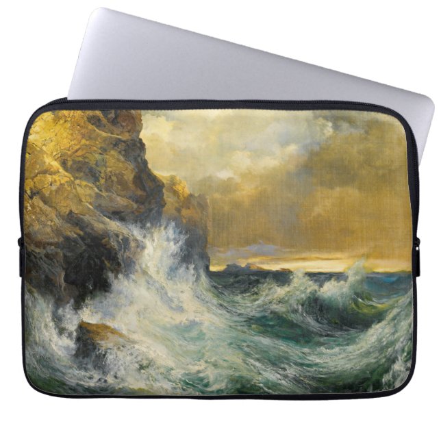 The Receding Wave by Moran, 1909 Laptop Sleeve (Front)