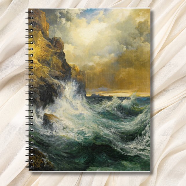 The Receding Wave by Moran, 1909 Notebook (Creator Uploaded)