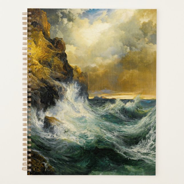 The Receding Wave by Moran, 1909 Planner (Front)
