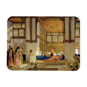 The Reception, 1873 (oil on panel) Magnet