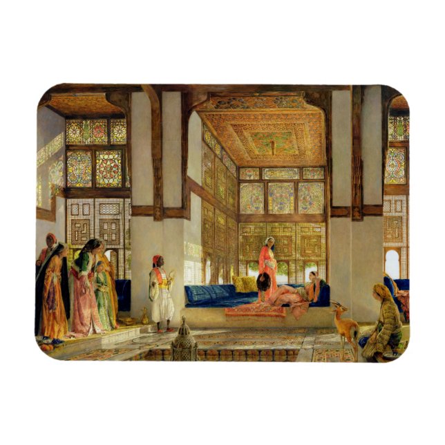 The Reception, 1873 (oil on panel) Magnet (Horizontal)
