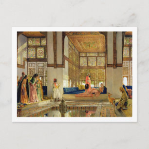 The Reception, 1873 (oil on panel) Postcard