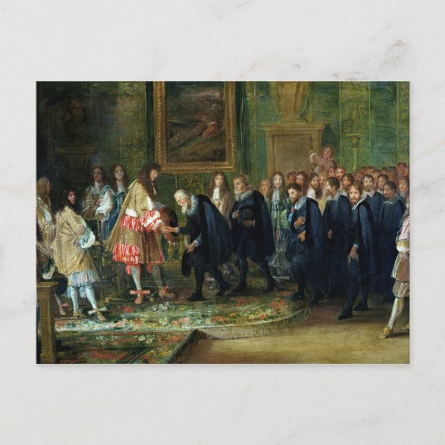 The Reception of the Ambassadors Postcard (Front)