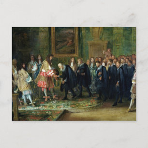 The Reception of the Ambassadors Postcard