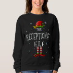 The Receptionist Elf Squad Funny Groupe Matching C Sweatshirt<br><div class="desc">The Receptionist Elf Squad Funny Groupe Matching Christmas</div>