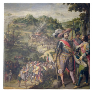 The Reconquest of St. Kitts, 1629 Tile