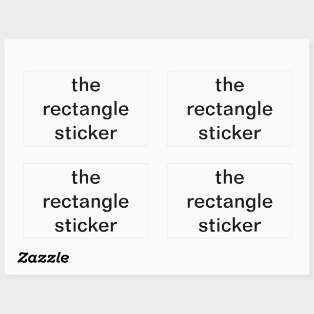 the rectangle sticker (Sheet)