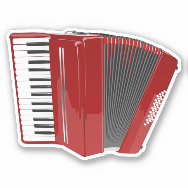 The Red Accordion,  (Front)