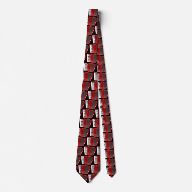The red accordion tie (Front)