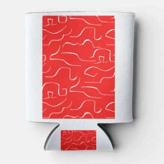 The red and white pattern. can cooler