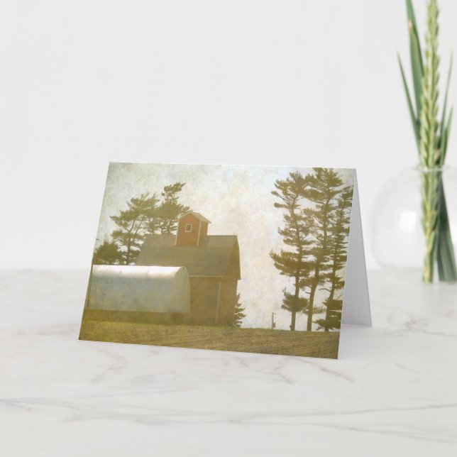 The Red Barn Card (Front)