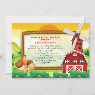 The Red Barn Invitation