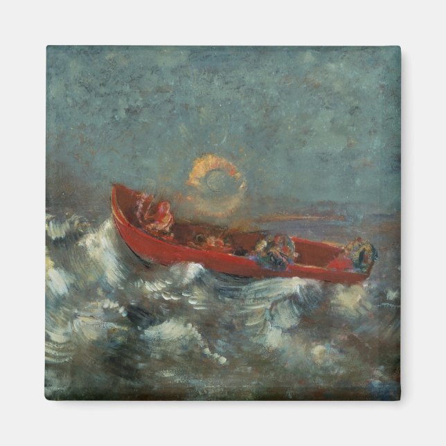 The Red Boat, 1905 Magnet (Front)