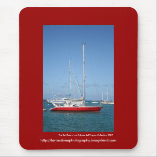 The Red Boat - Customised Mouse Pad
