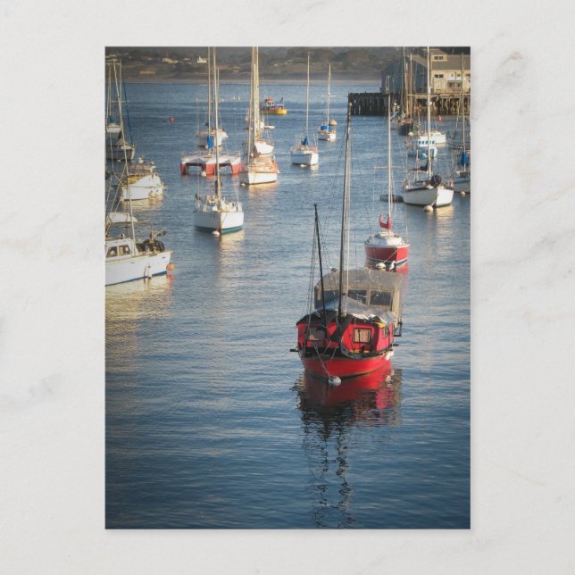 The Red Boat Postcard (Front)