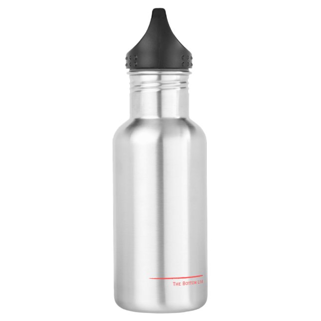 The red Bottom Line 532 Ml Water Bottle (Left)