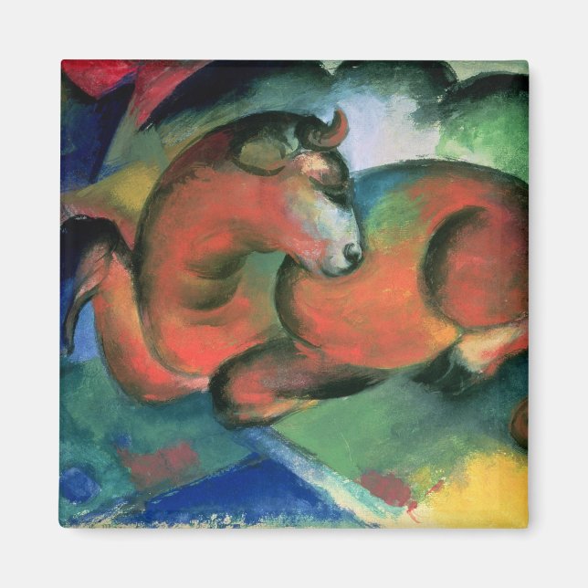 The Red Bull, 1912 Magnet (Front)