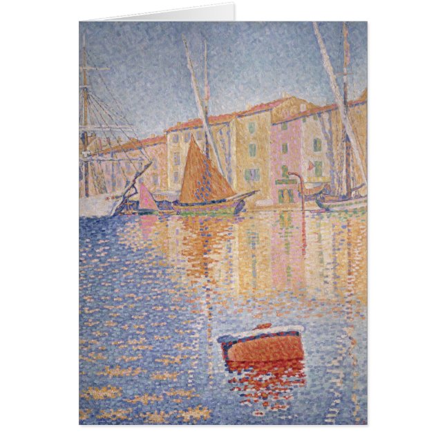 The Red Buoy, Saint Tropez, 1895 (Front)