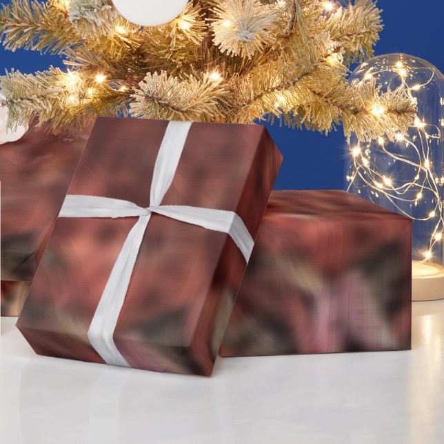The red bush wrapping paper (Holidays)