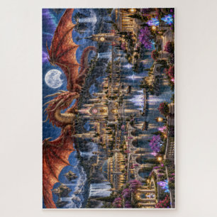 The Red Dragon and the Crystal City – Puzzle fan