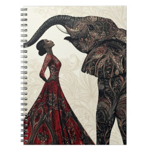 The Red Elephant Edition8 Notebook