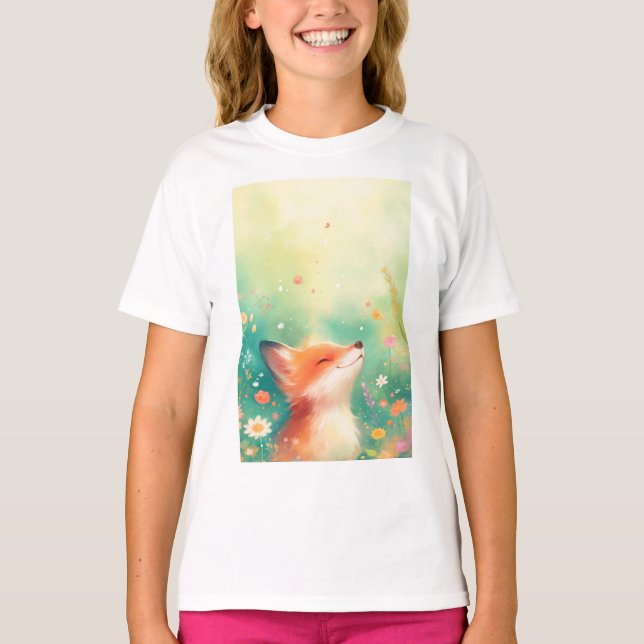 The Red Fox Smile T-Shirt (Front)