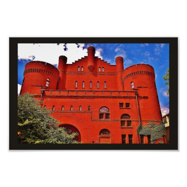 The Red Gym Photo Print (Front)