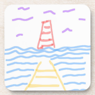 The Red Lighthouse and the Yellow Pier coaster