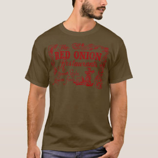 The Red Onion Restaurant Retro Mid Century Aesthet T-Shirt