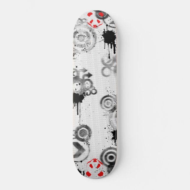 The Red Panda Z.Board Skateboard (Front)