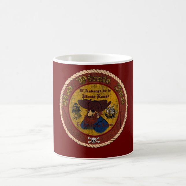 The Red Pirate Inn Coffee Mug (Center)