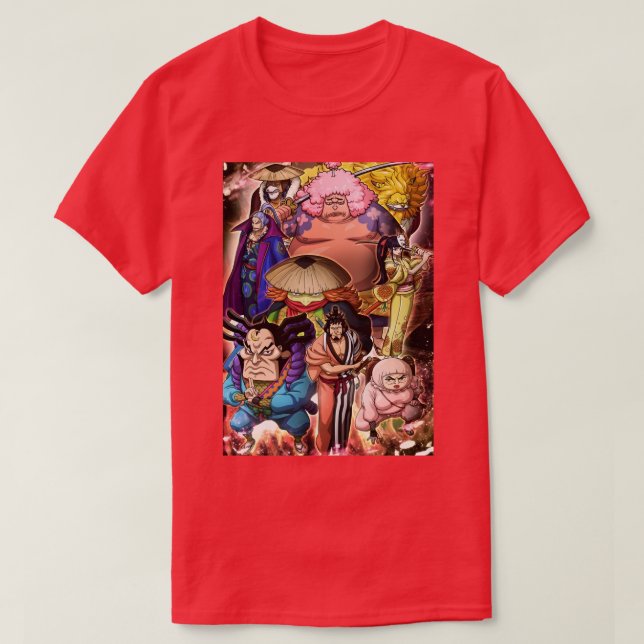 The Red Scabbards One Piece T-Shirt (Design Front)