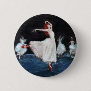 The Red Shoes 6 Cm Round Badge