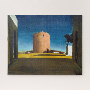The Red Tower Giorgio de Chirico Jigsaw Puzzle