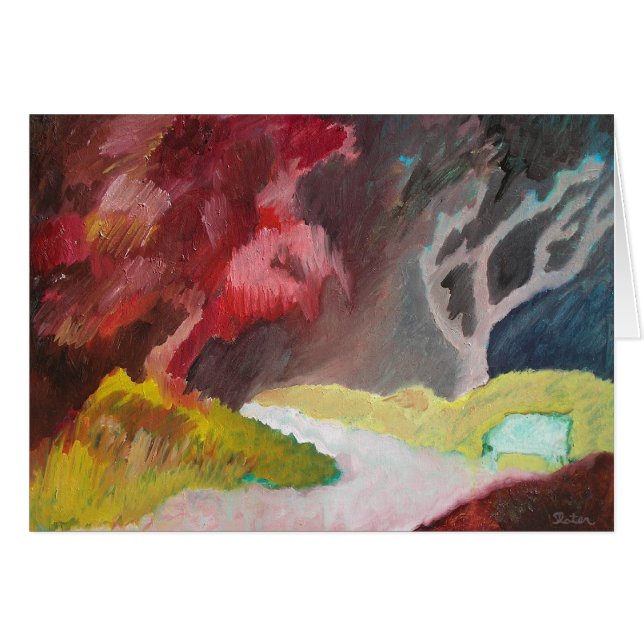 The Red Tree - Card (Front Horizontal)