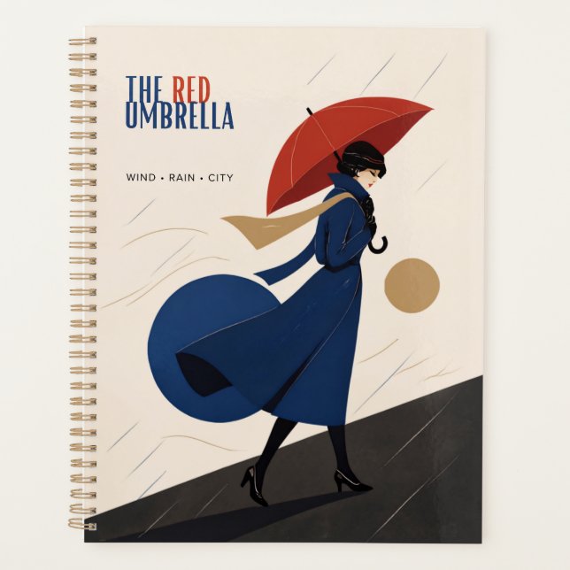 the red umbrella planner (Front)