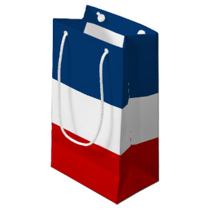 The Red White and Blue Gift Bag - Small, Glossy
