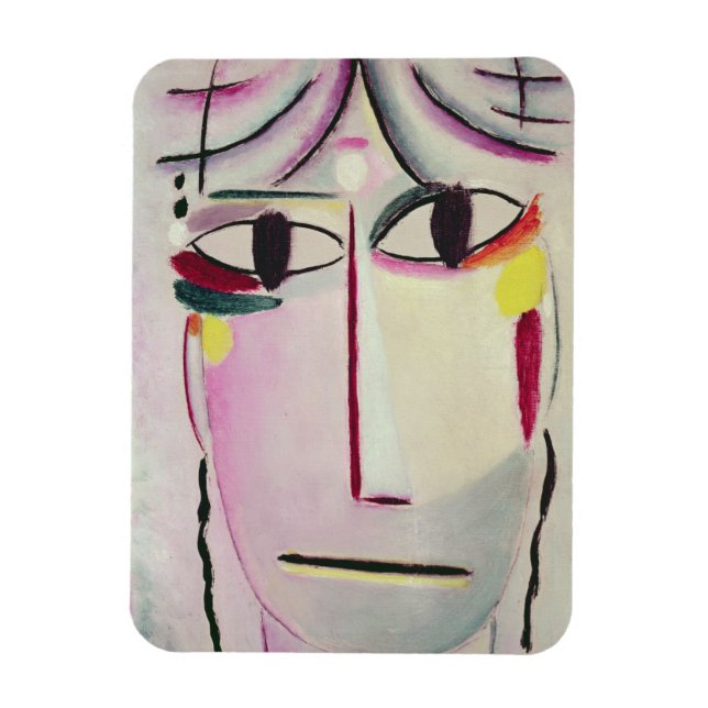 The Redeemer's Face, 1920 Magnet (Vertical)