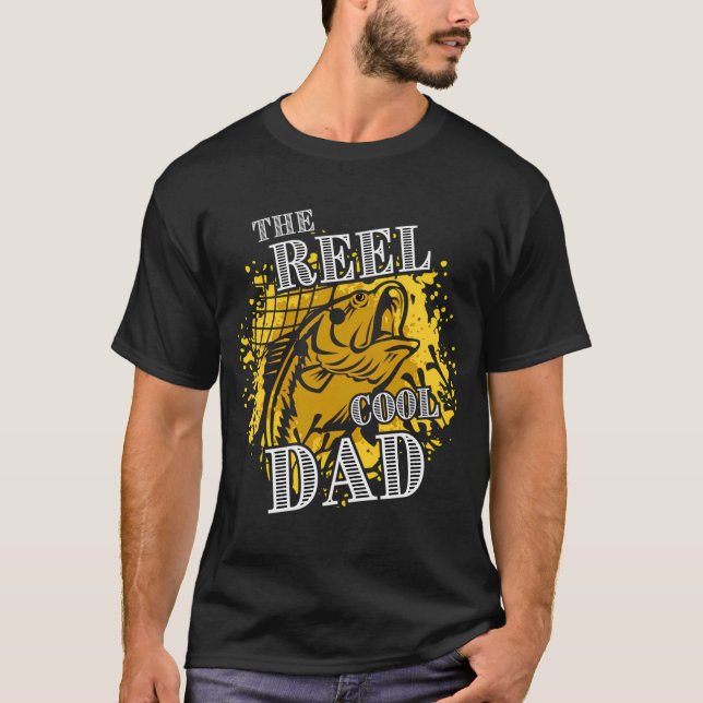 The Reel Cool Dad T-Shirt (Front)