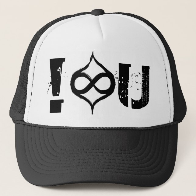 THE Reflected Infinite LoVe Full-Stop Trucker Hat (Front)
