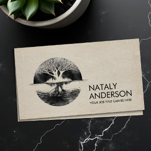 The reflection Tree of life  Business Card